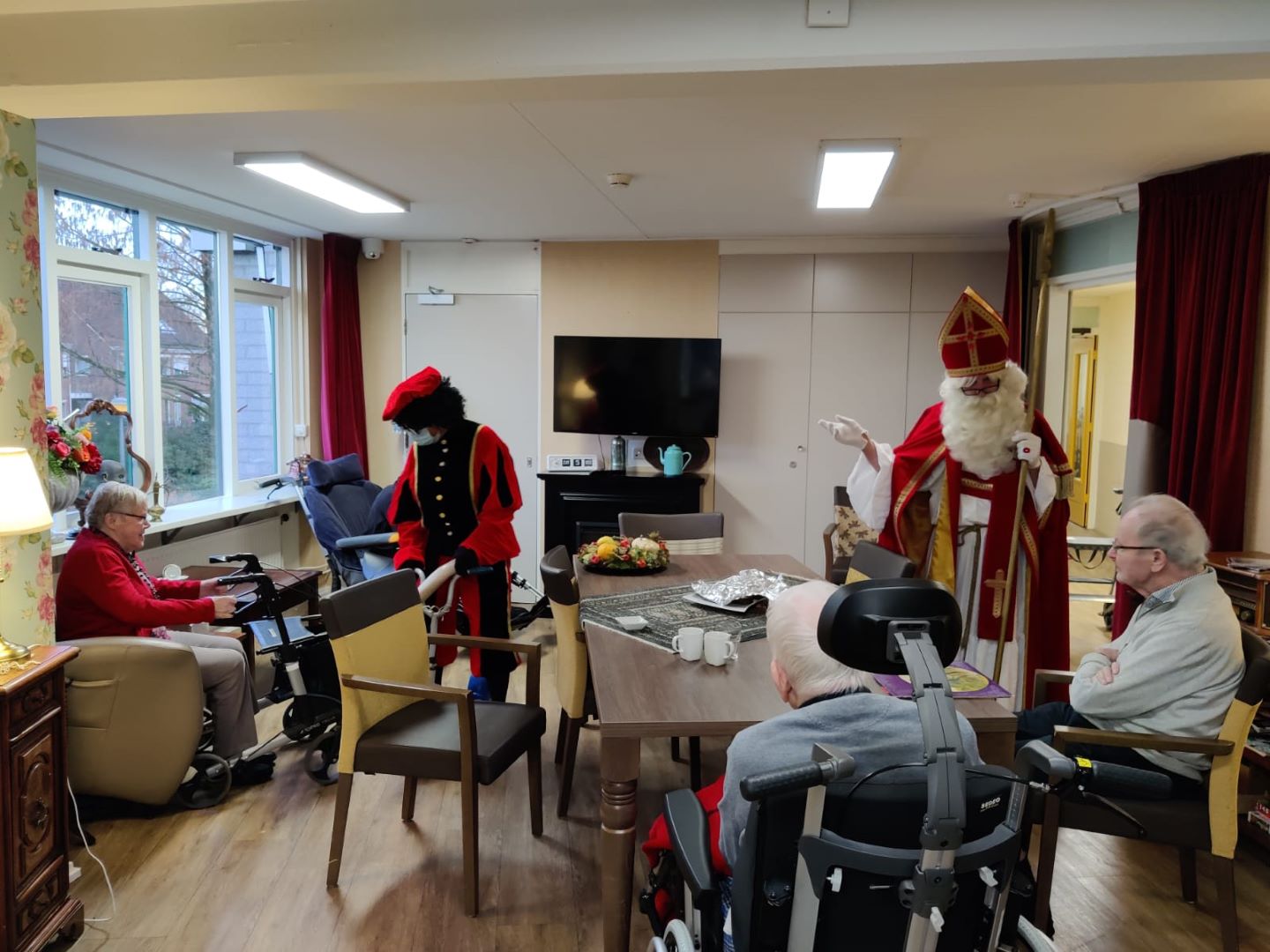 Sinterklaas afstand